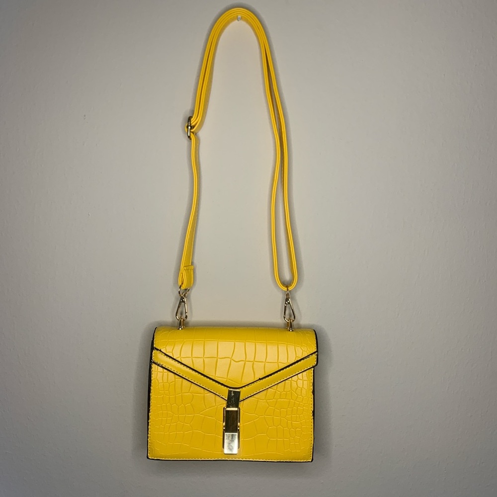 Mustard yellow purse